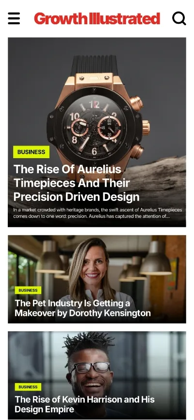 Growth Illustrated Press Coverage