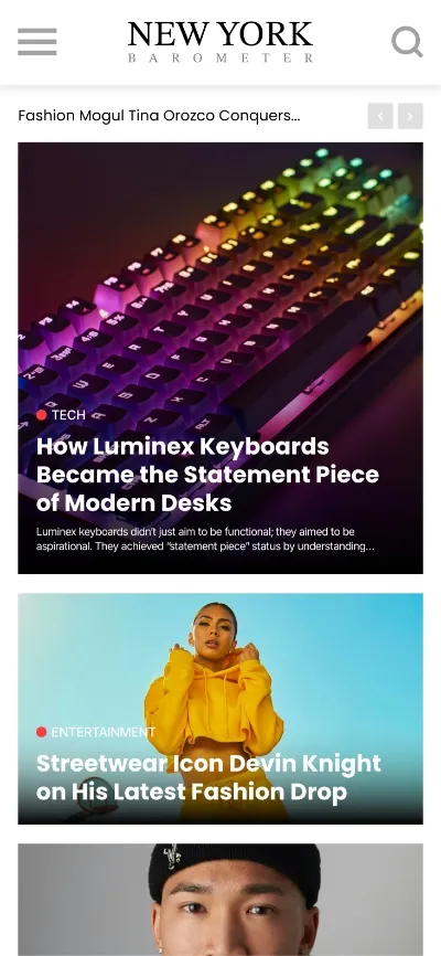 New York Barometer Press Coverage