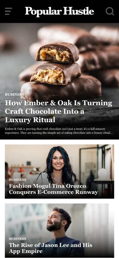 Popular Hustle Press Coverage