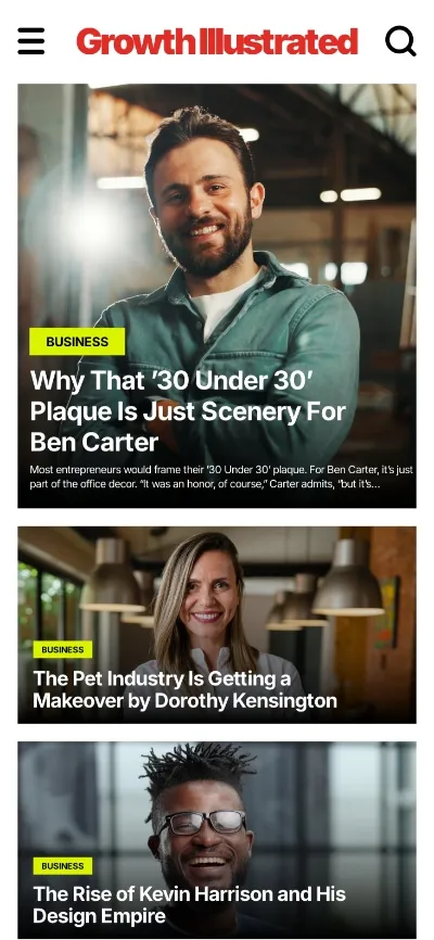 Growth Illustrated Press Coverage