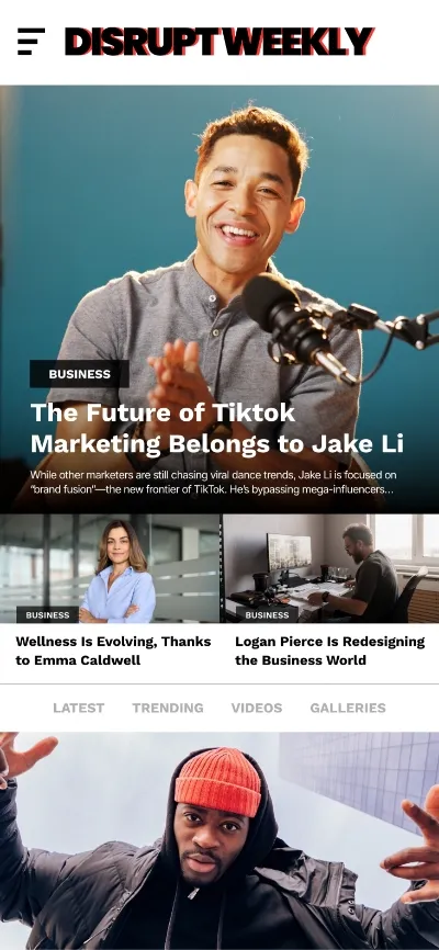 Disrupt Weekly Press Coverage